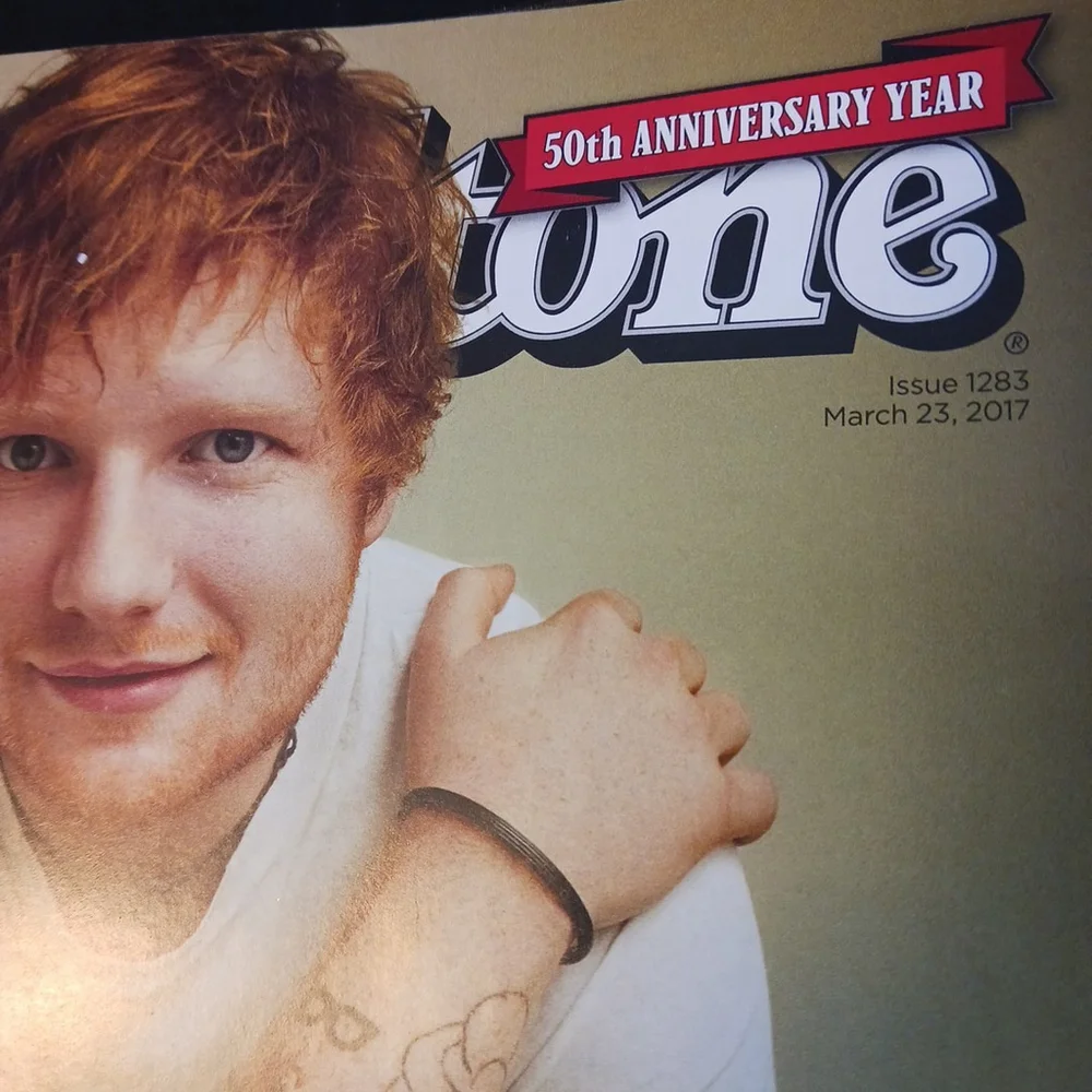 Rolling Stone Magazine March 2017 Ed Sheeran Lou Reed Khalid